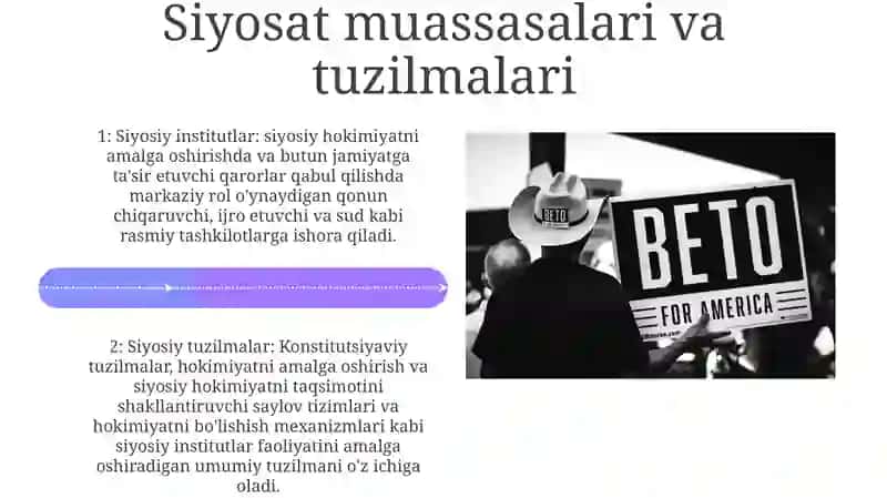 Siyosat Va Siyosiy Munosabatlar 4