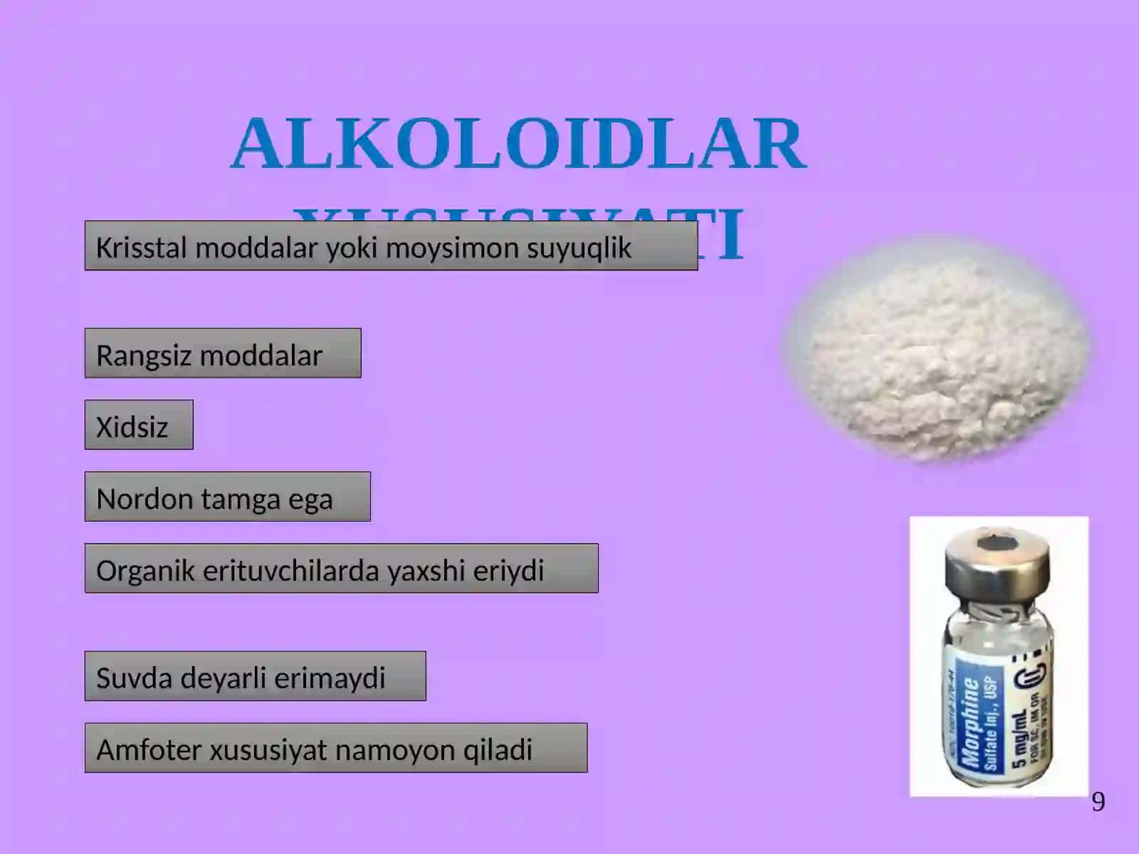 Alkaloidlar 4