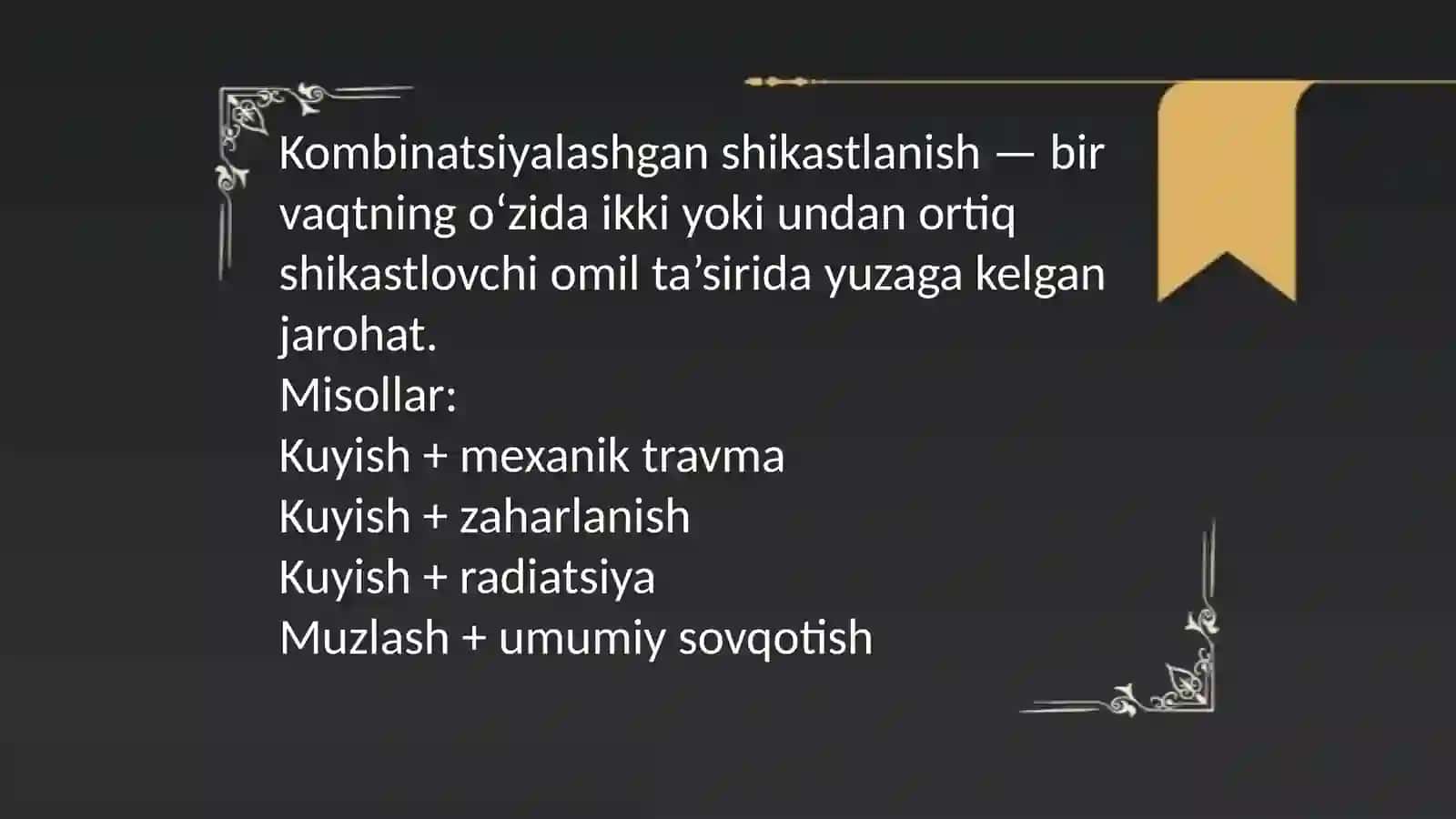Haroratli kombinatsiyalashgan shikastlanishlarda davolash usullari 4