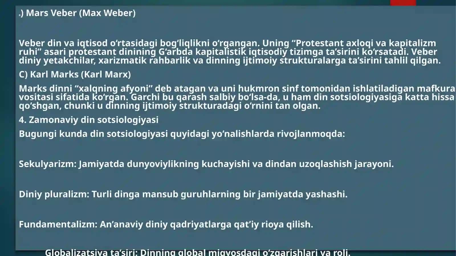 Din sotsiologiyasi shakllanishining asoslari 4