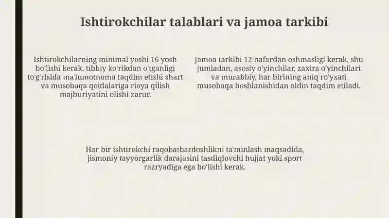Voleybol musobaqa qoidalari 4