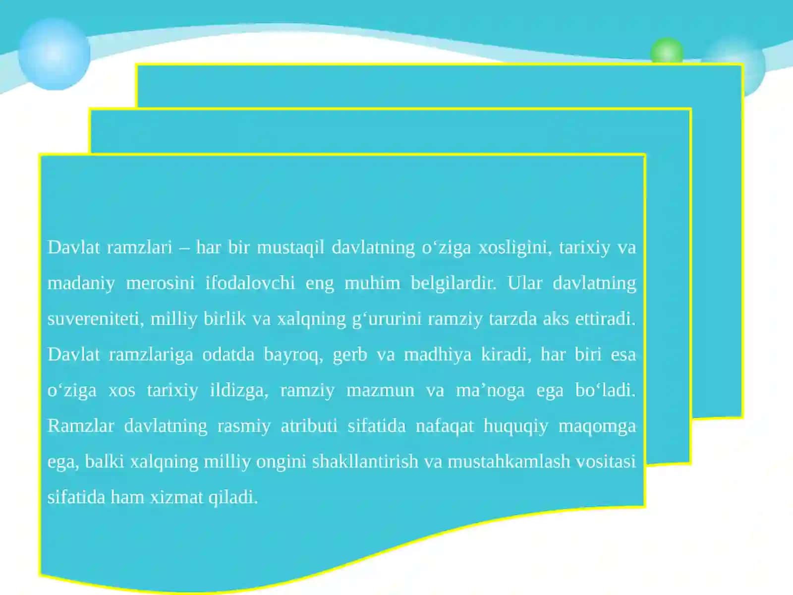 O'zbekiston Respublikasi Davlat ramzlari 4