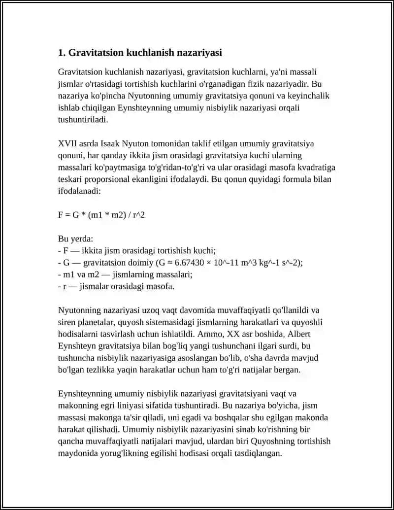 GRAVIMETRLAR YORDAMIDA DALA KUZATUV ISHLARINI BAJARISH 4