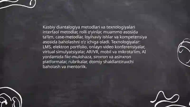 Kasbiy diantalogiya 4