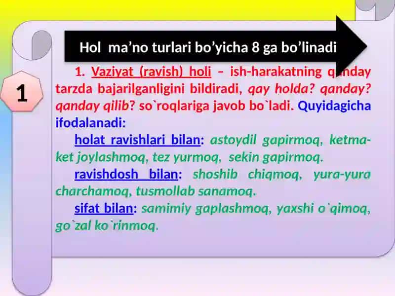 MADINA SOTVOLDIYEVANING ONA TILI FANIDAN 4