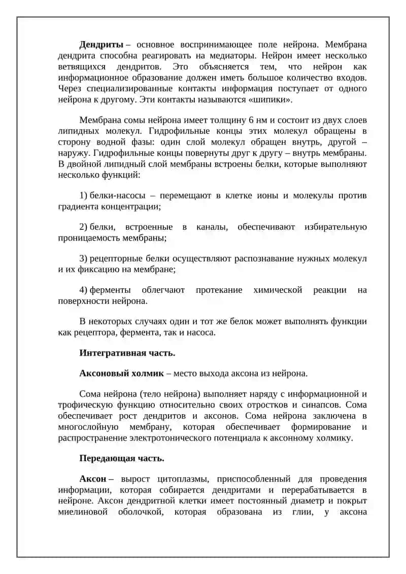 Физиология центральной нервной системы 4