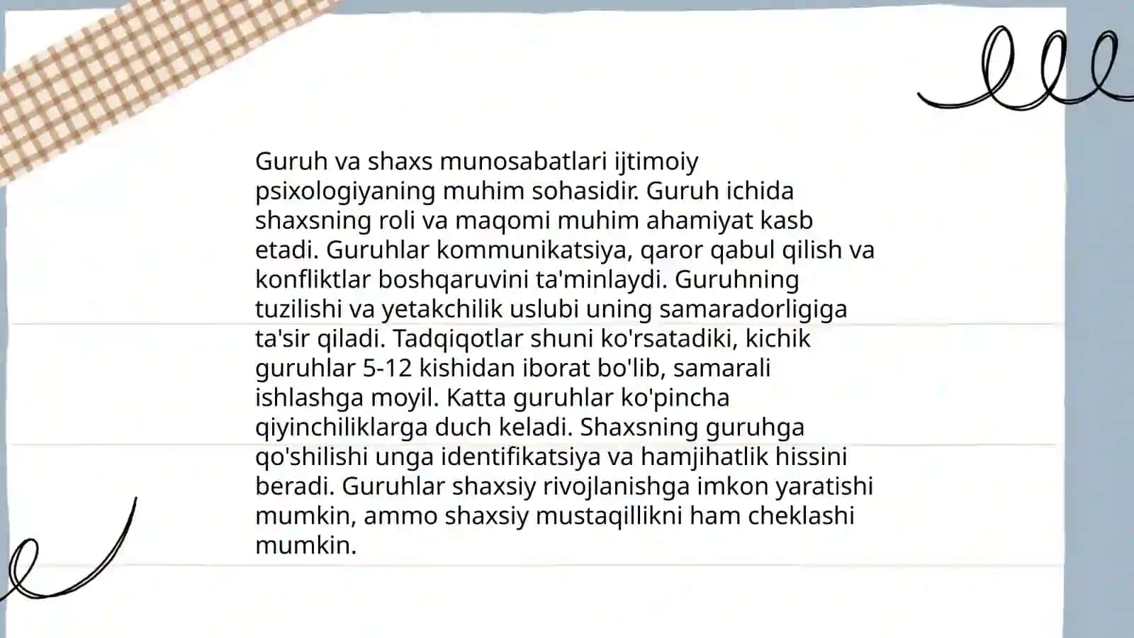 Ijtimoiy psixologiyada shaxs muammosi 4