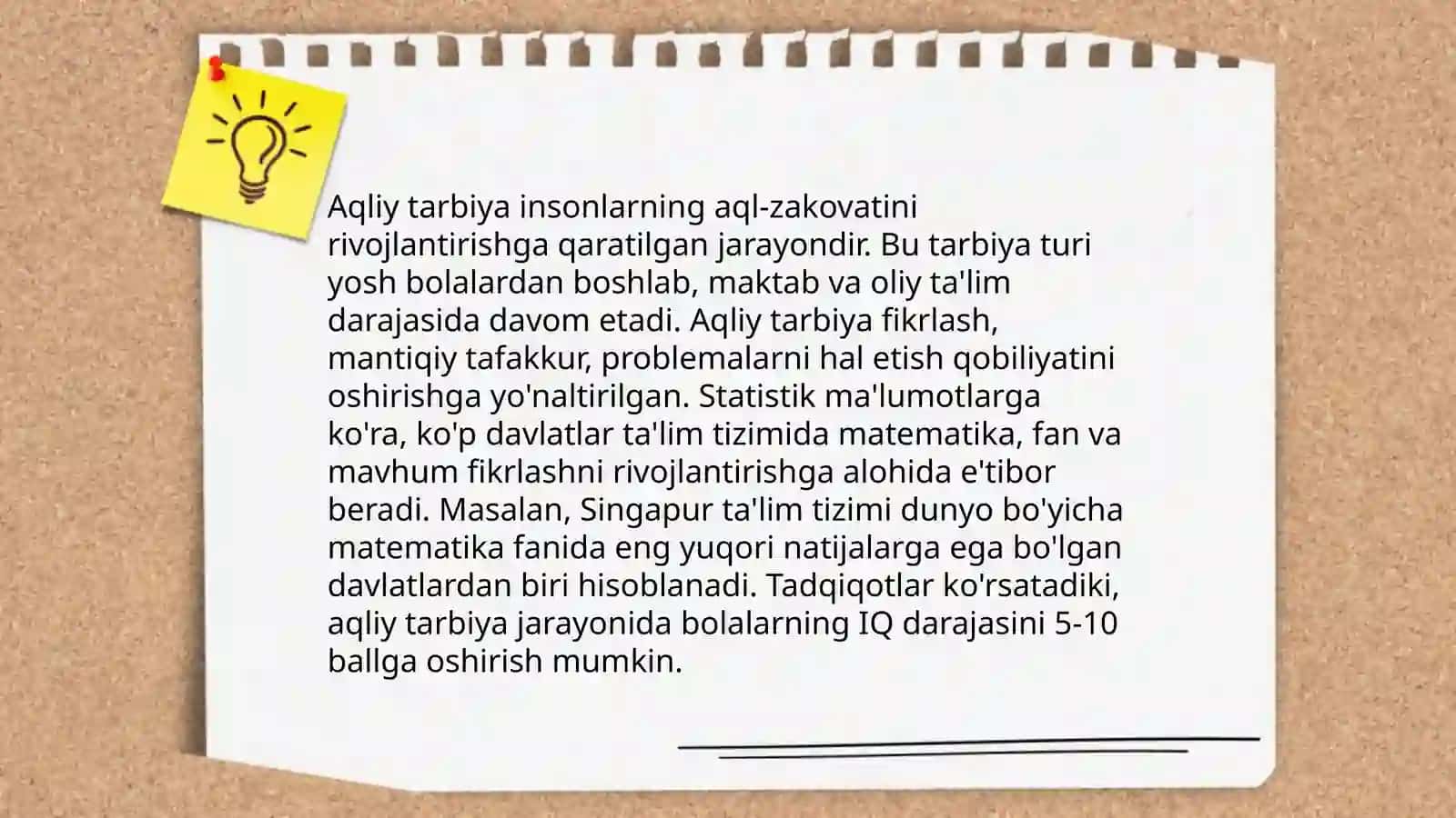 Tarbiya turlari va mazmuni 4
