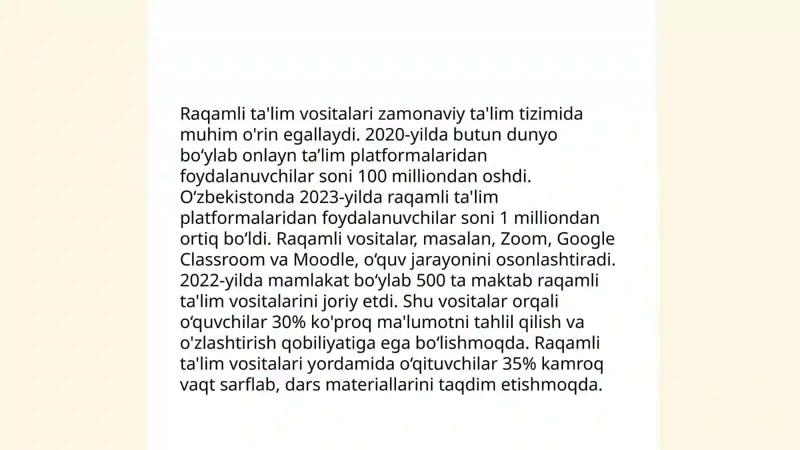 Tarbiya texnalogiyalari 4