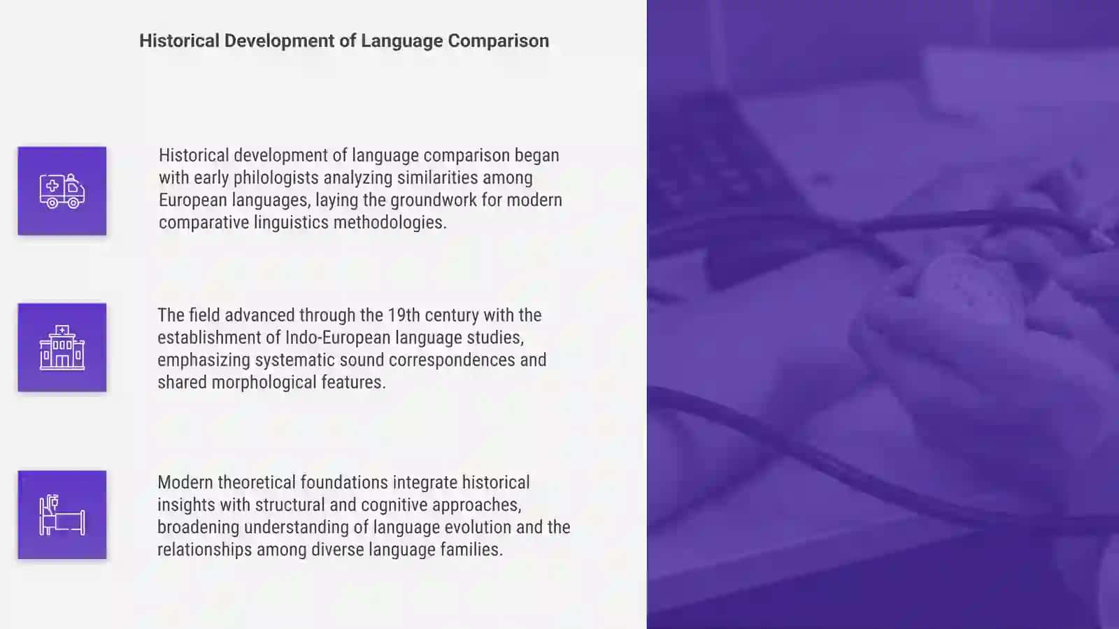 Theoretical Foundations of Comparative Linguistics 4