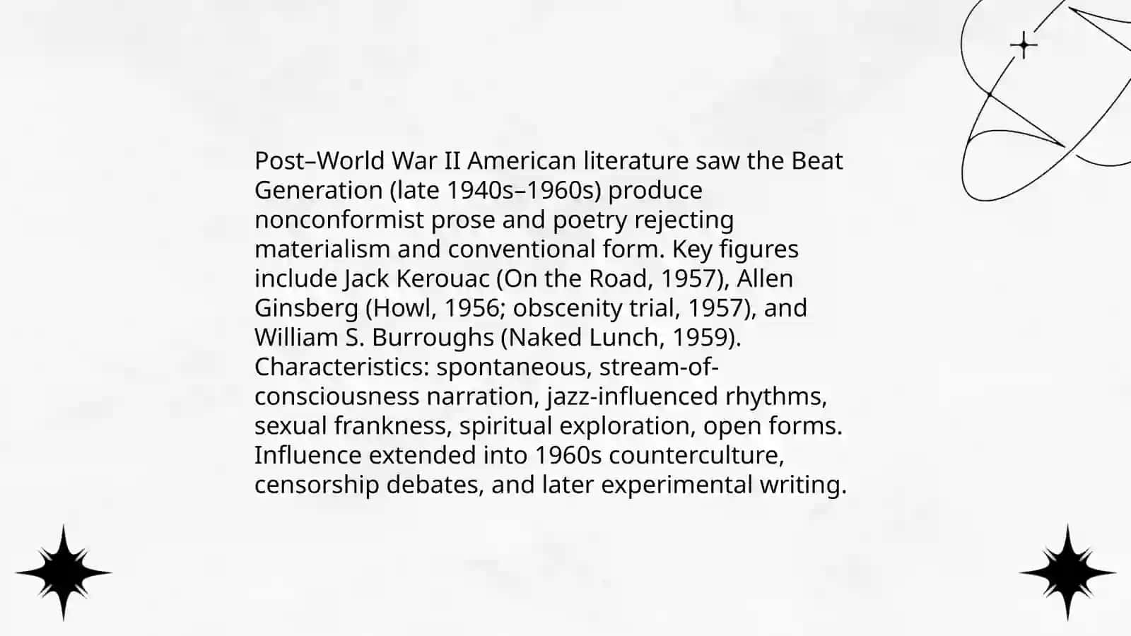American literature after the world war 4