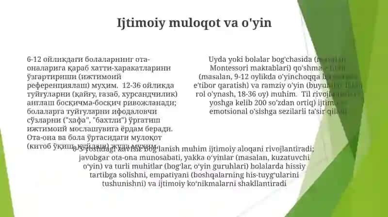 Ijtimoiy hissiy rivojlanish 4