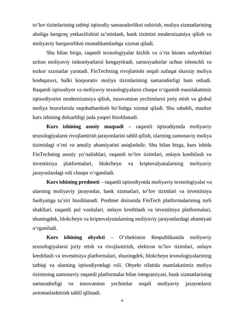 Raqamli iqtisodiyotda moliyaviy texnologiyalar 4