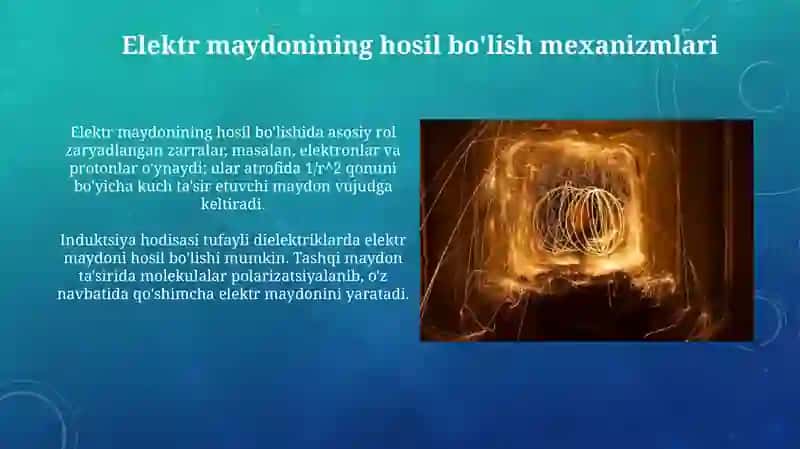 Elektr maydoni 4