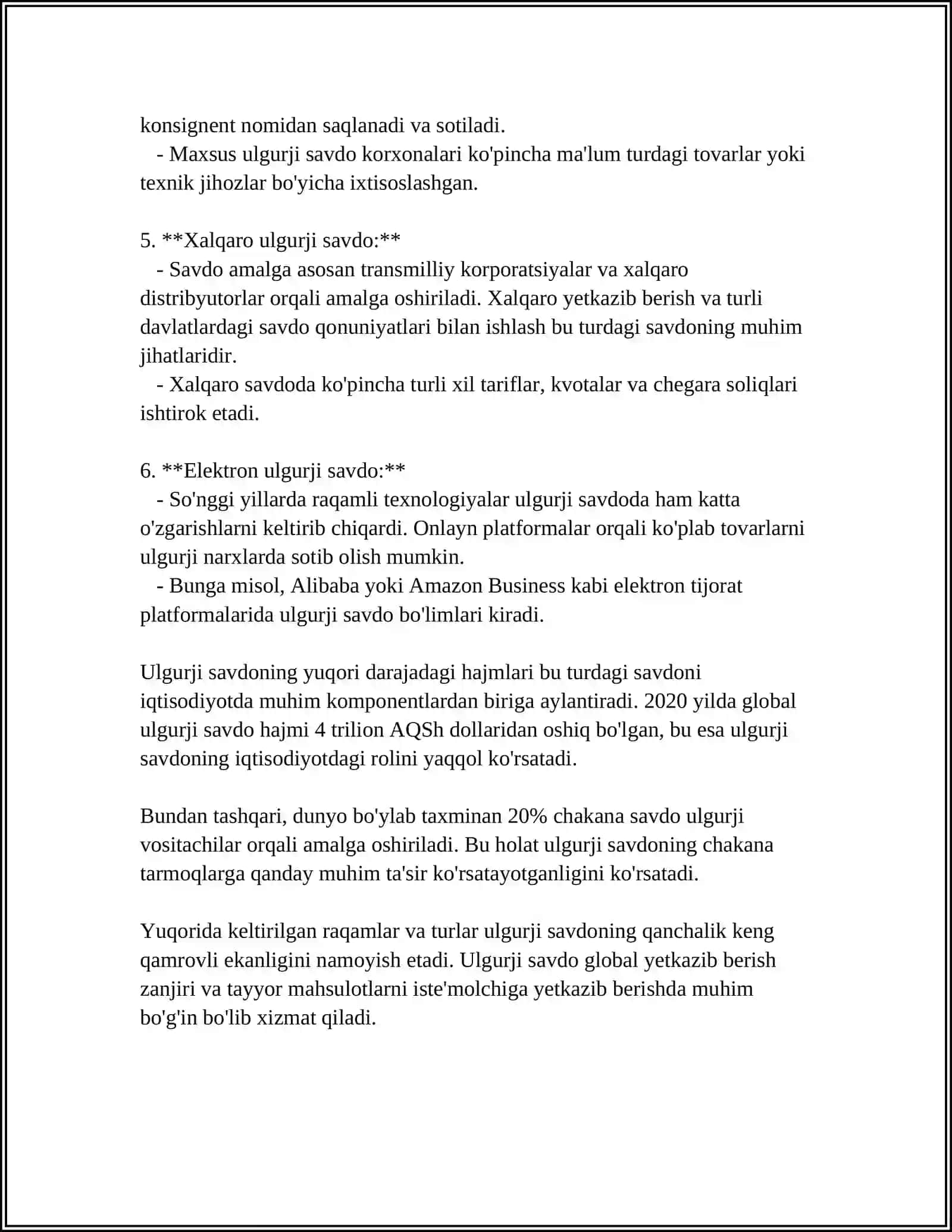 ULGURJI SAVDO VOSITALARI 4