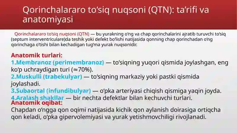 Tug‘ma yurak nuqsonlari (YuTN) 4