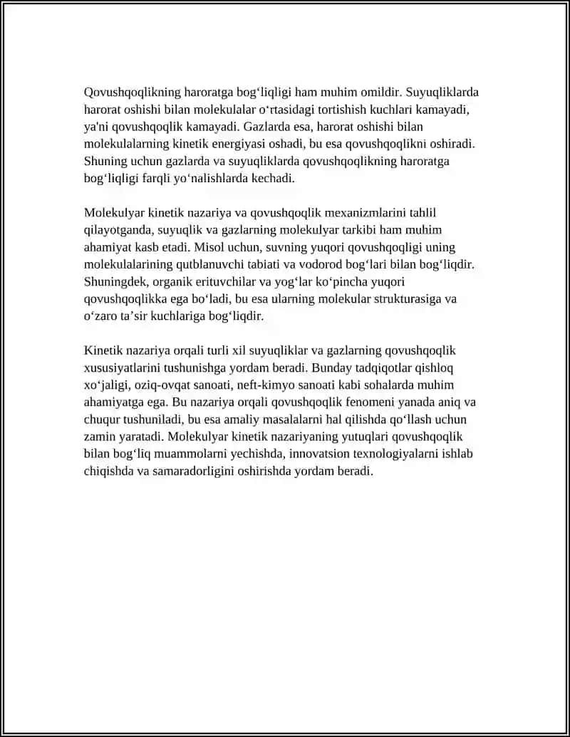 QOVUSHQOQLIKNING MOLEKULYAR KINETIK ASOSLARI 4
