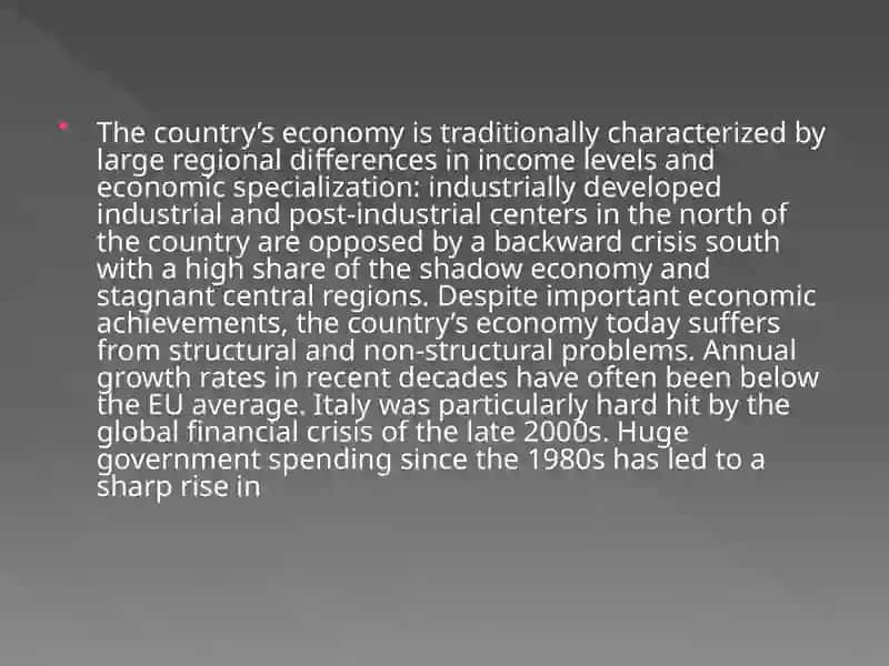 Italian economy 4