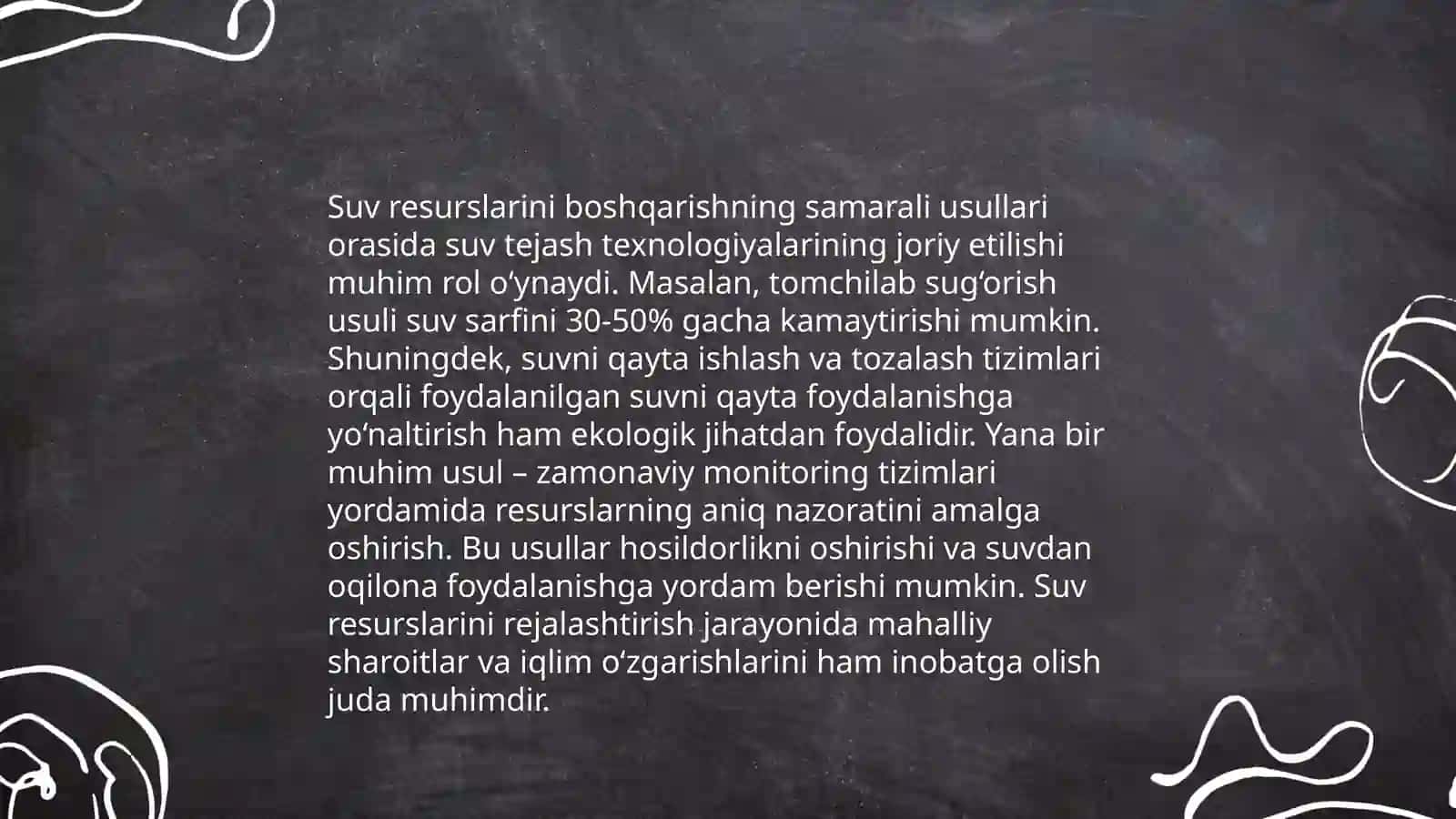 Suv tejovchi texnika va texnologiyalar 4