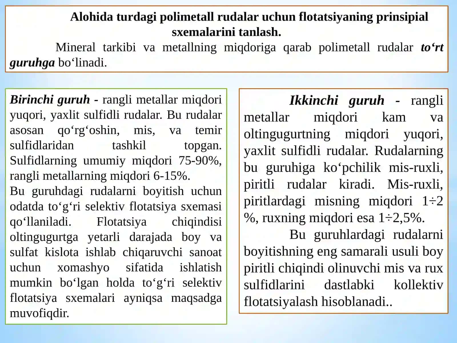 FLOTATSIYA SXEMALARI 4