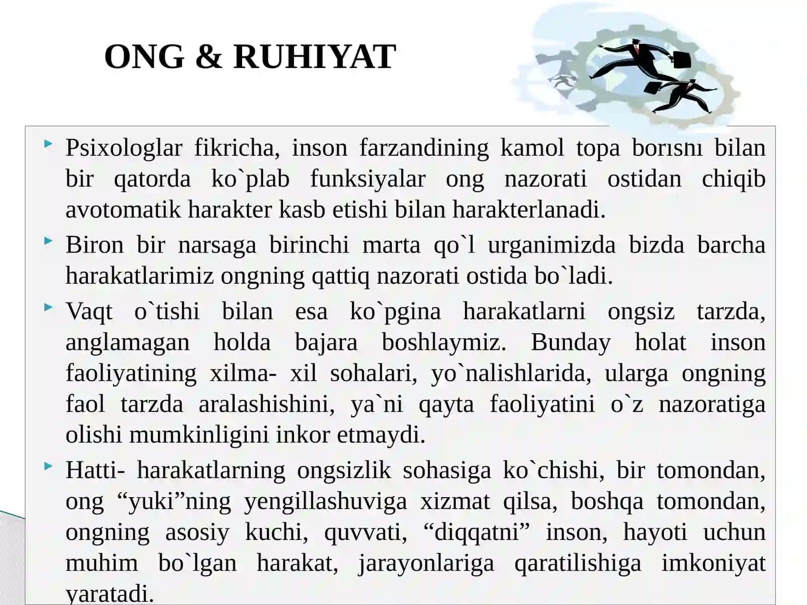 BILISH NAZARIYASI 4