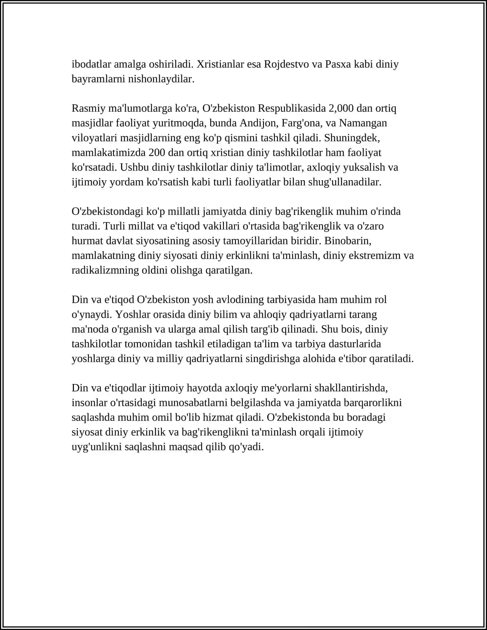 DINSHUNOSLIK FANIDAN GLOSSARIY TAYYORLASH 4