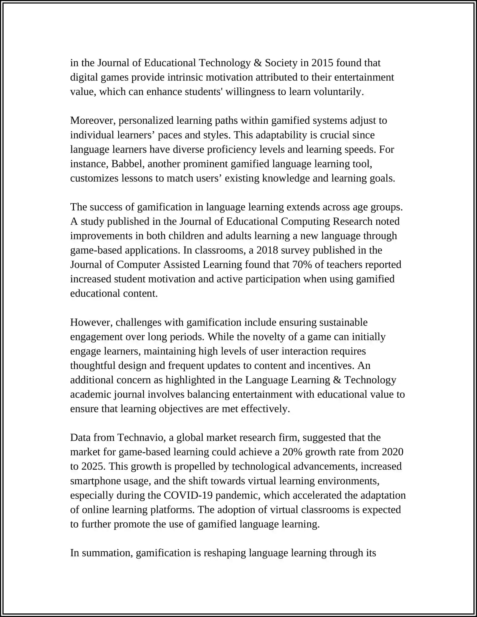 USE OF GAMES IN TEACHING LANGUAGES 4