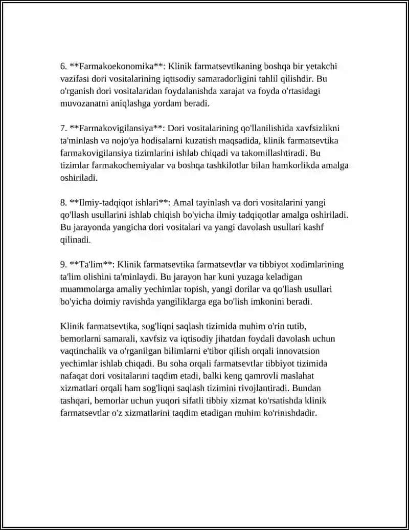 KLINIK FARMATSIYA 4
