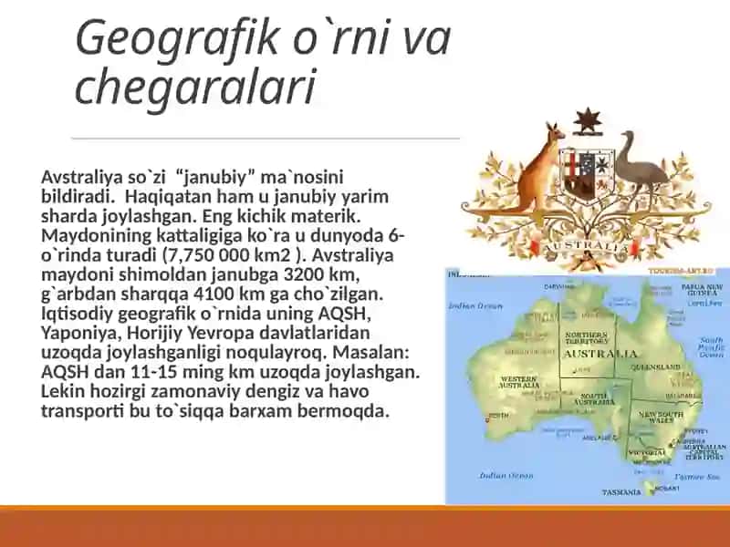 AvstraliyaxalqlariXo'jaligivamadaniyatimavzusidama'ruza 4