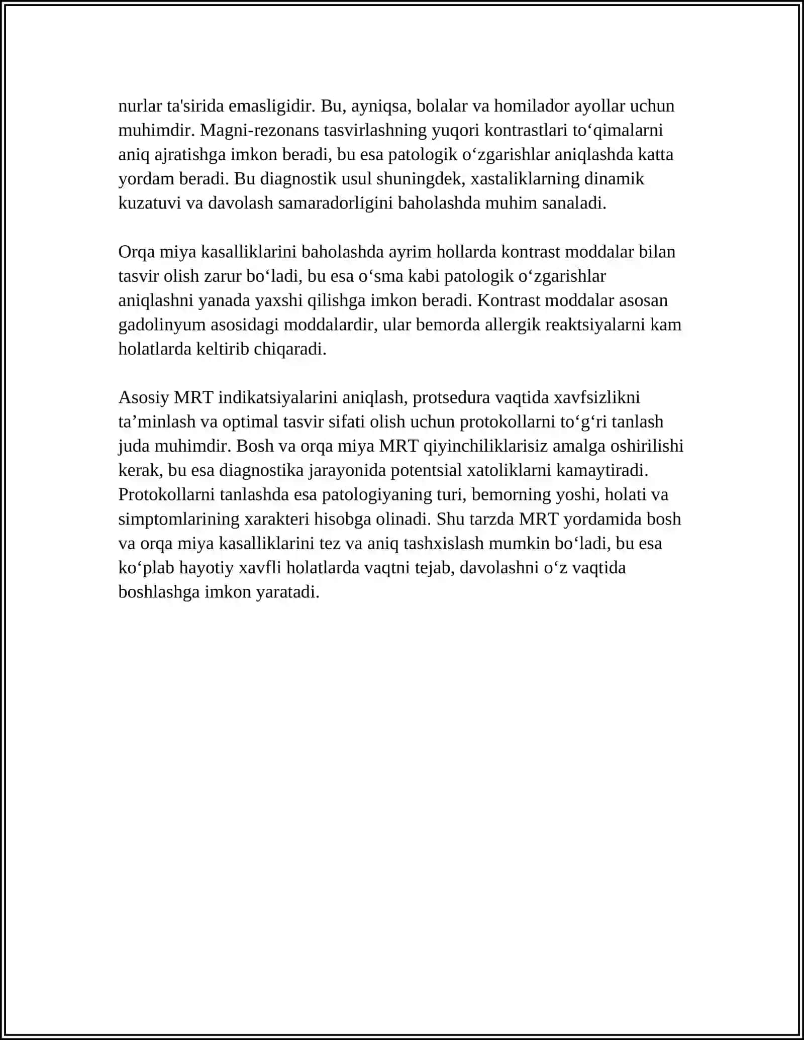 BOSH VA ORQA MIYA PATOLOGIYALARINING NUR TASHXISOTI 4