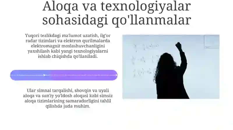 Elektromagnit to'lqinlar va ularning xossalari 4