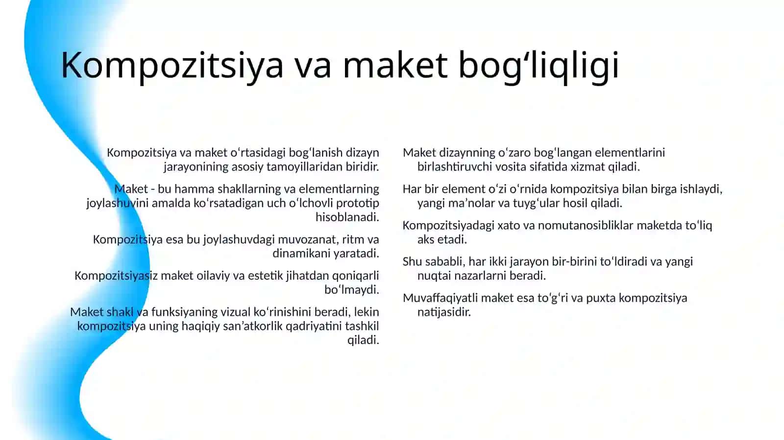 HAJMIY-FAZOVIY KOMPOZITSIYADA MAKETNING AHAMIYATI 4