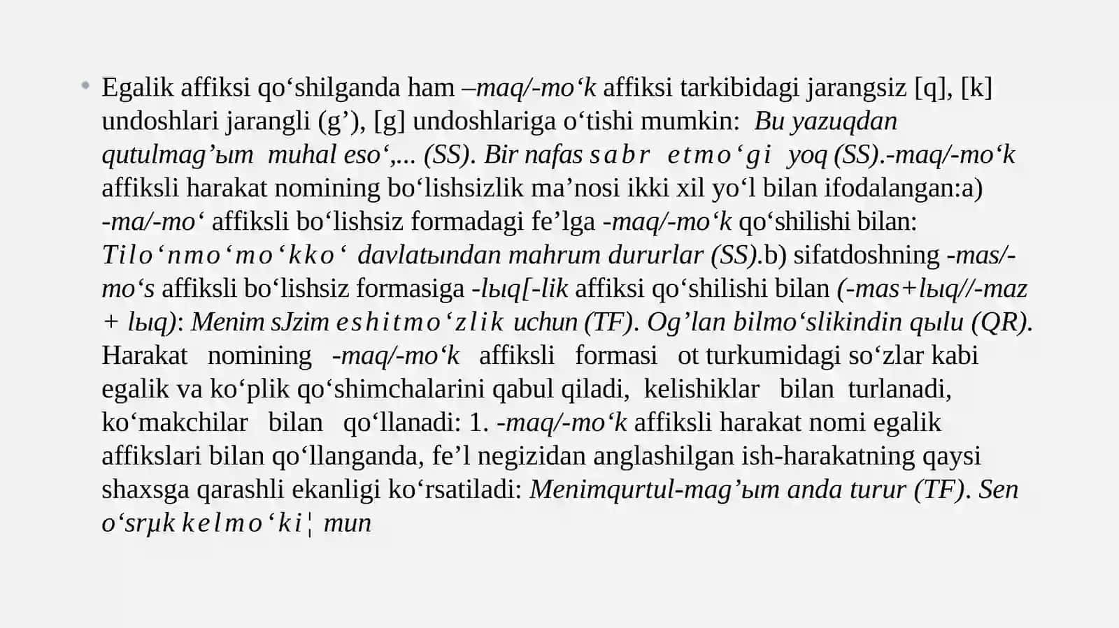 Harakat Nomi Formalari 4