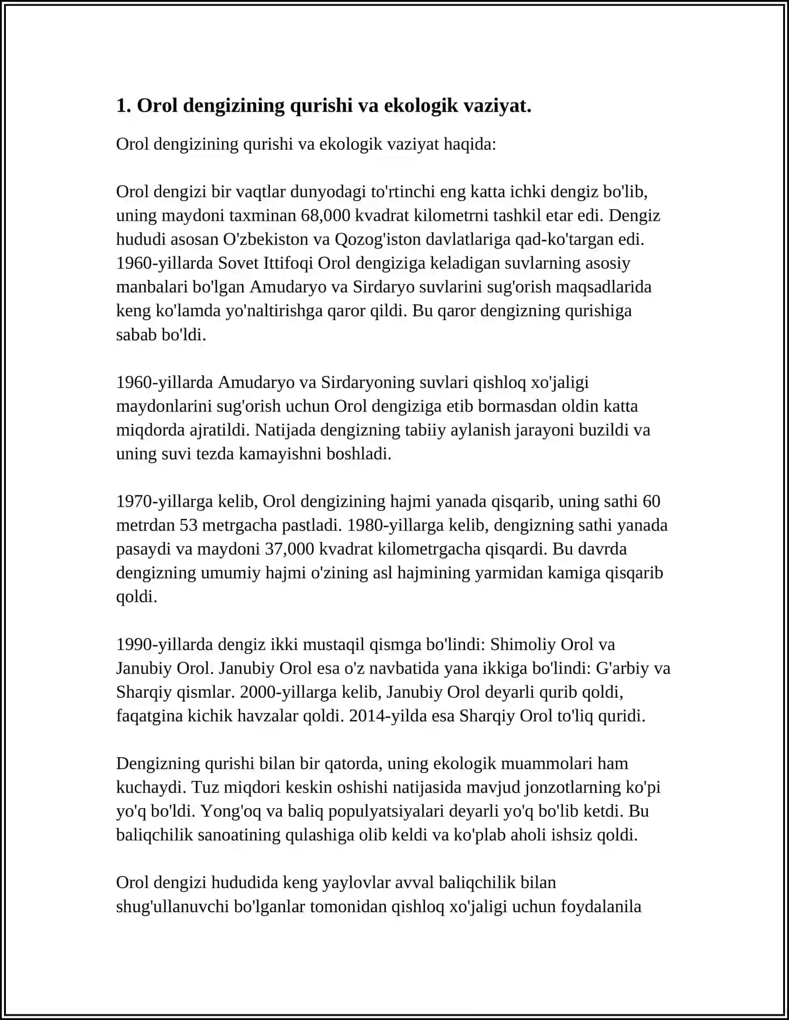 AHOLI TURMUSH TARZINING OG'IRLASHUVI 4