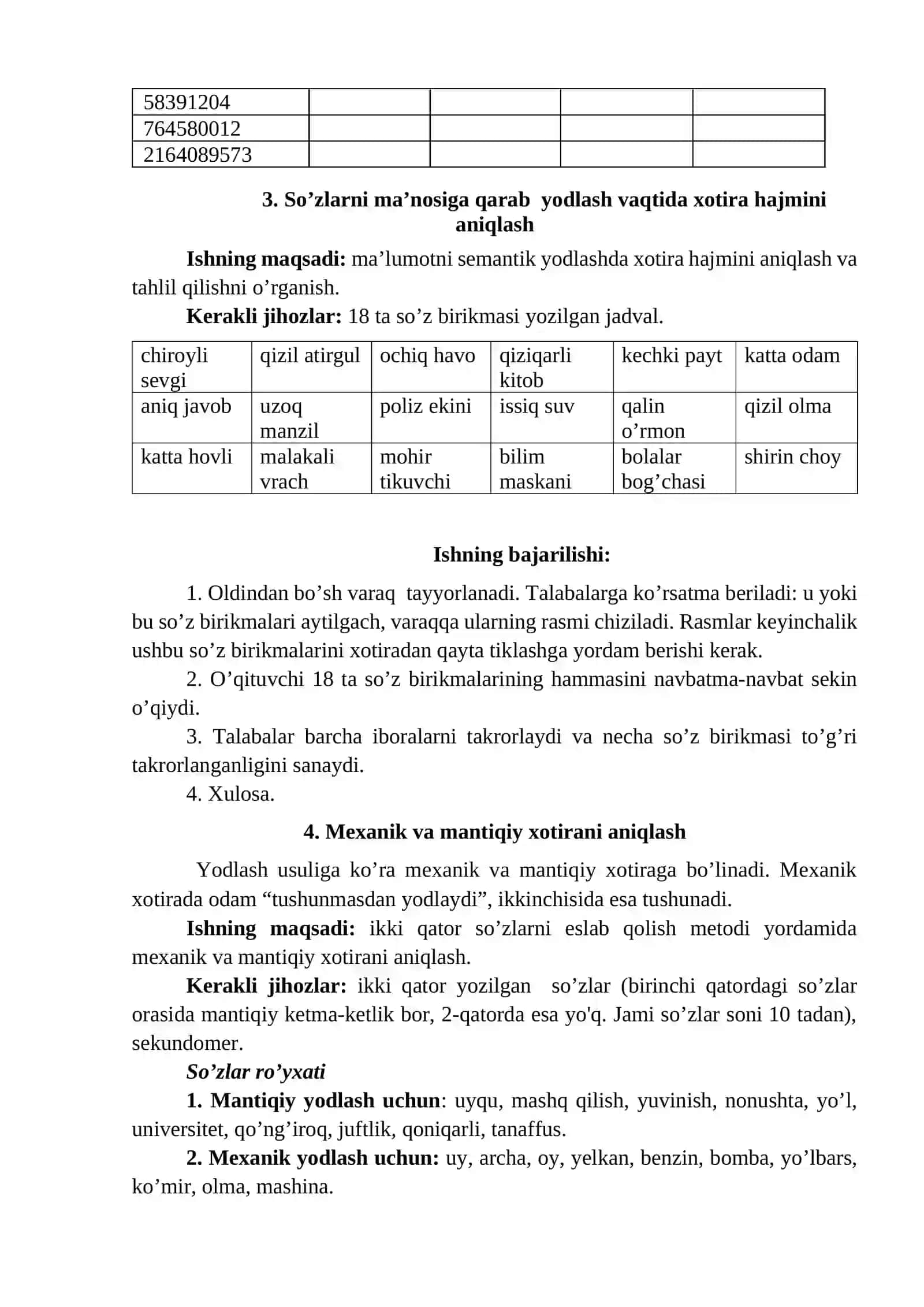 Xotira hajmini aniqlash 4