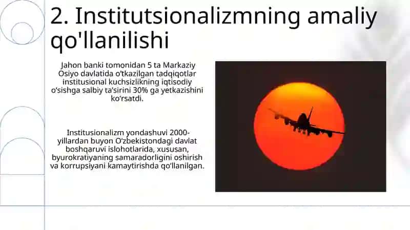 Institutsionalizm yonalishi 4