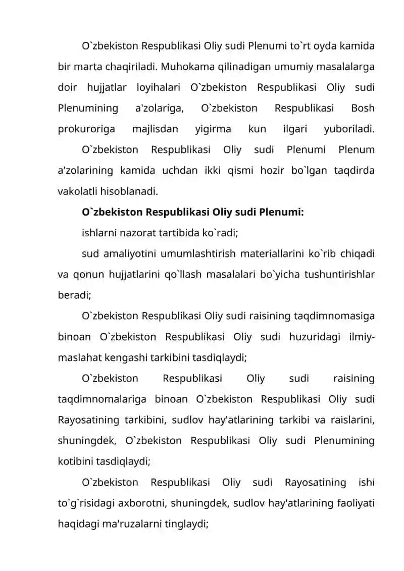 O`zbekiston Respublikasi Oliy Sudi 4