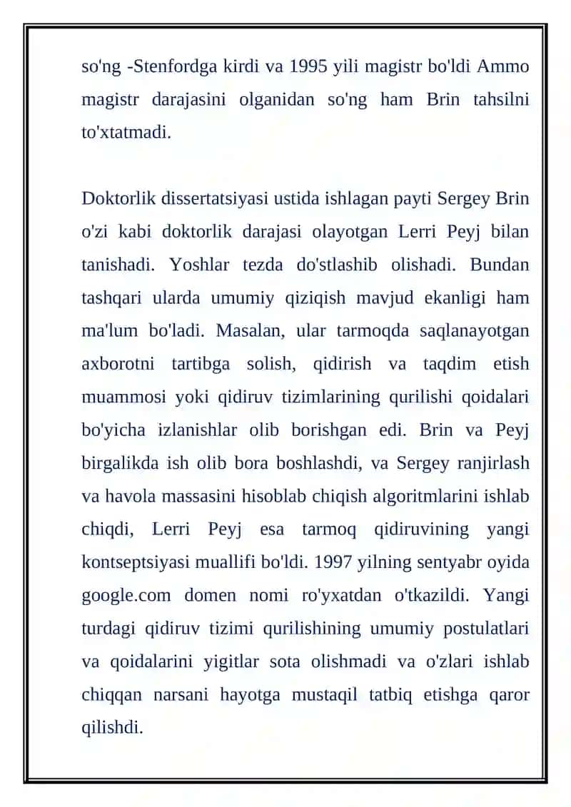 Google qidiruv tizimi 4