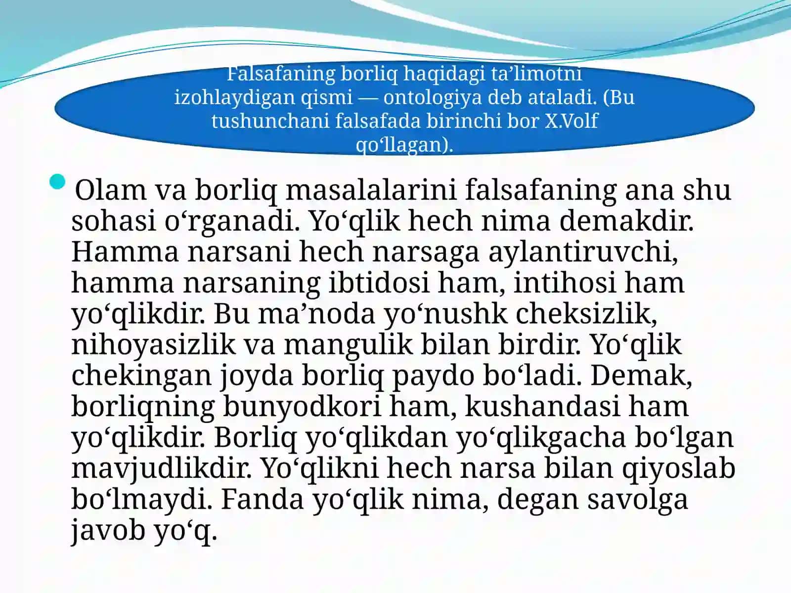 Borliqfalsafasi 4