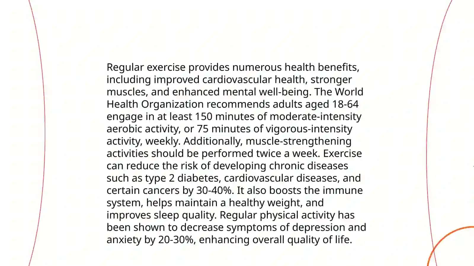 Healthy lifestyle 4