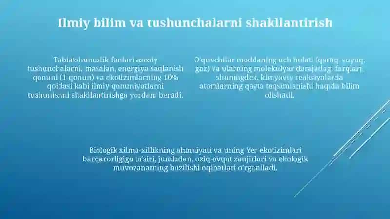 Tabiatshunoslik mohiyati 4