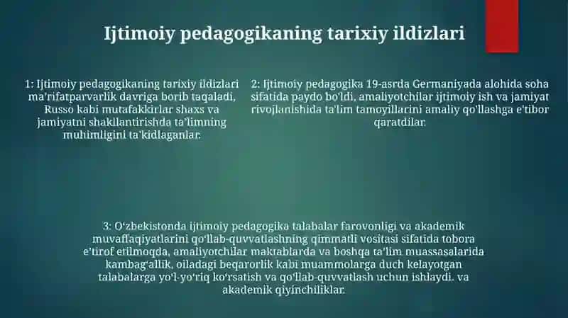 Ijtimoiy Pedagogik Ish 4