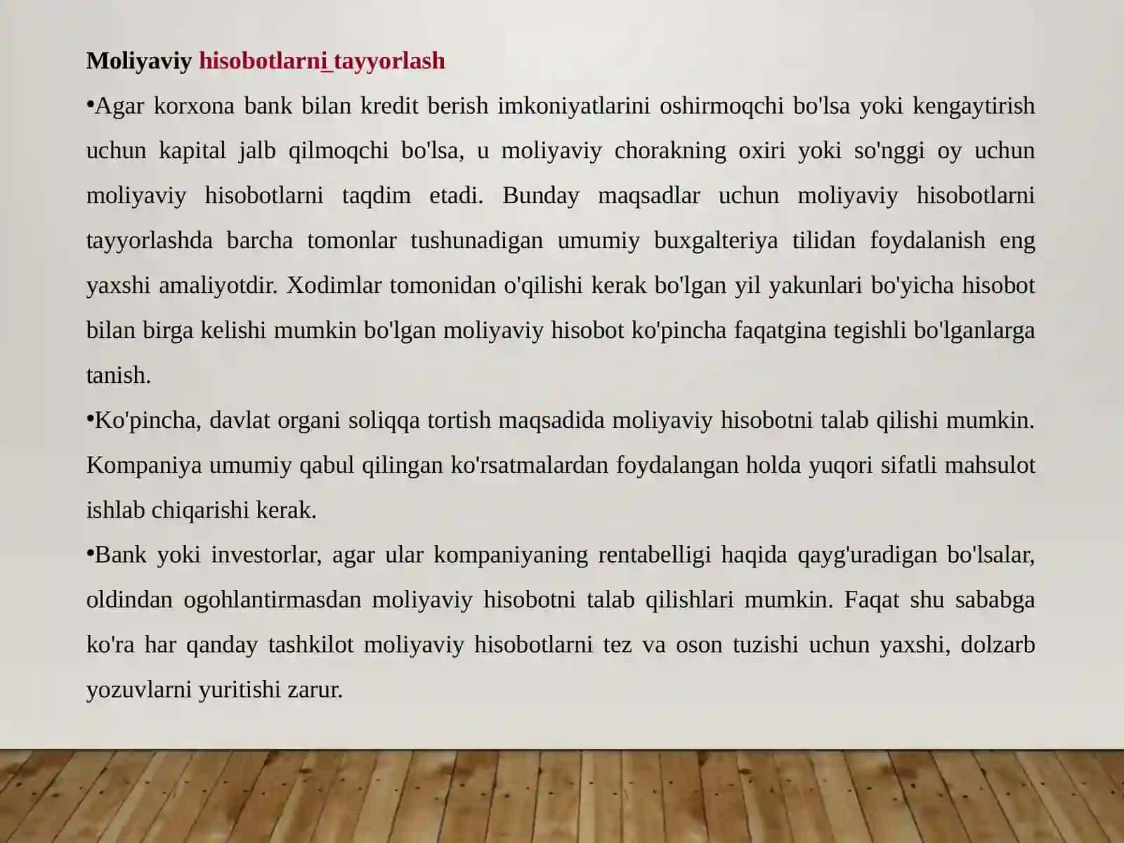 Boshqaruv hisobida xarajatlarning tasniflanishi va mazmuni 4