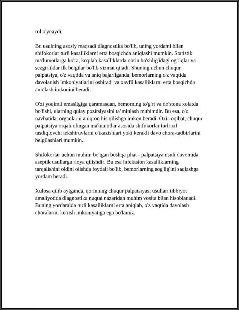 QORINNING CHUQUR PALPATSIYASI 4
