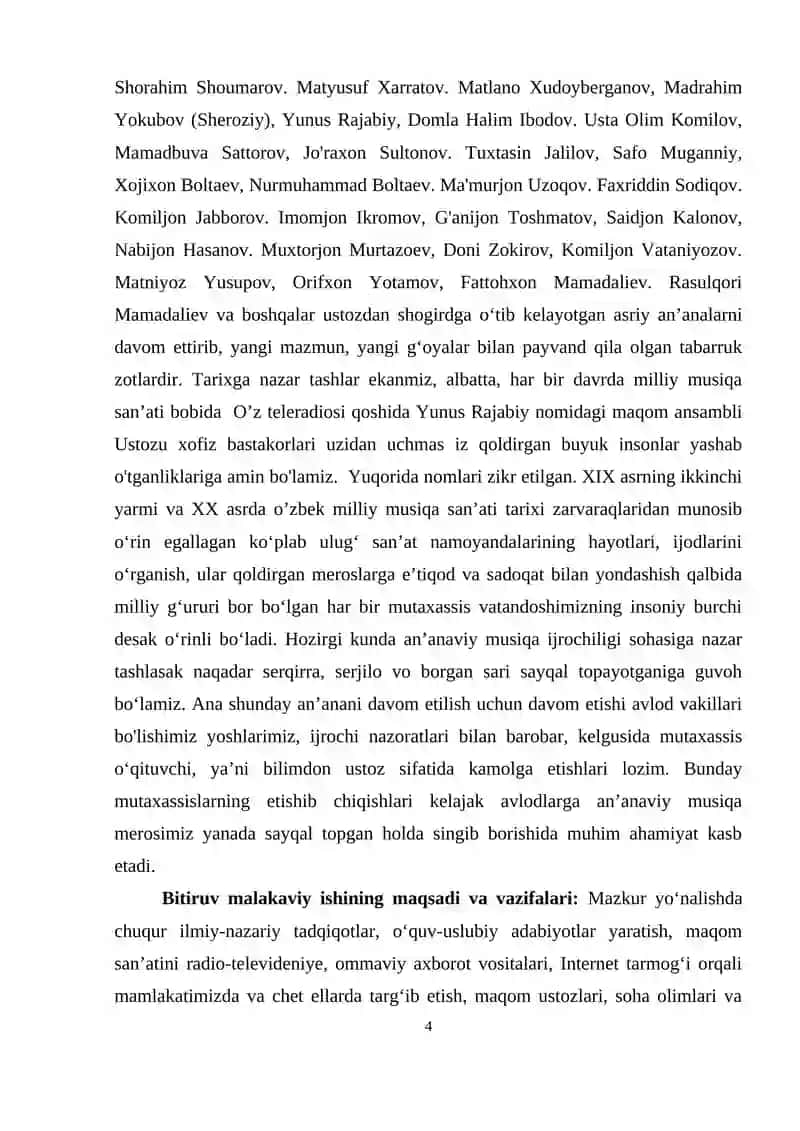 Vokal san’ati (an’anaviy xonandalik) 4