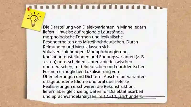 Der Minnesang als sprachgeschichtliche Quelle 4