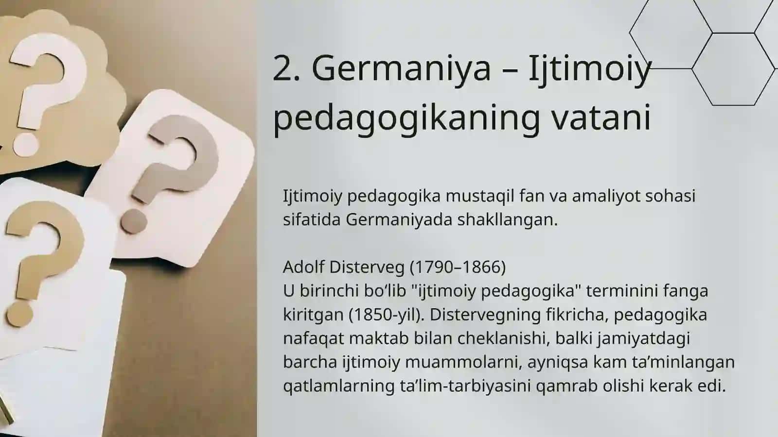Xorijda ijtimoiy pedagogikaning rivojlanish tarixi 4