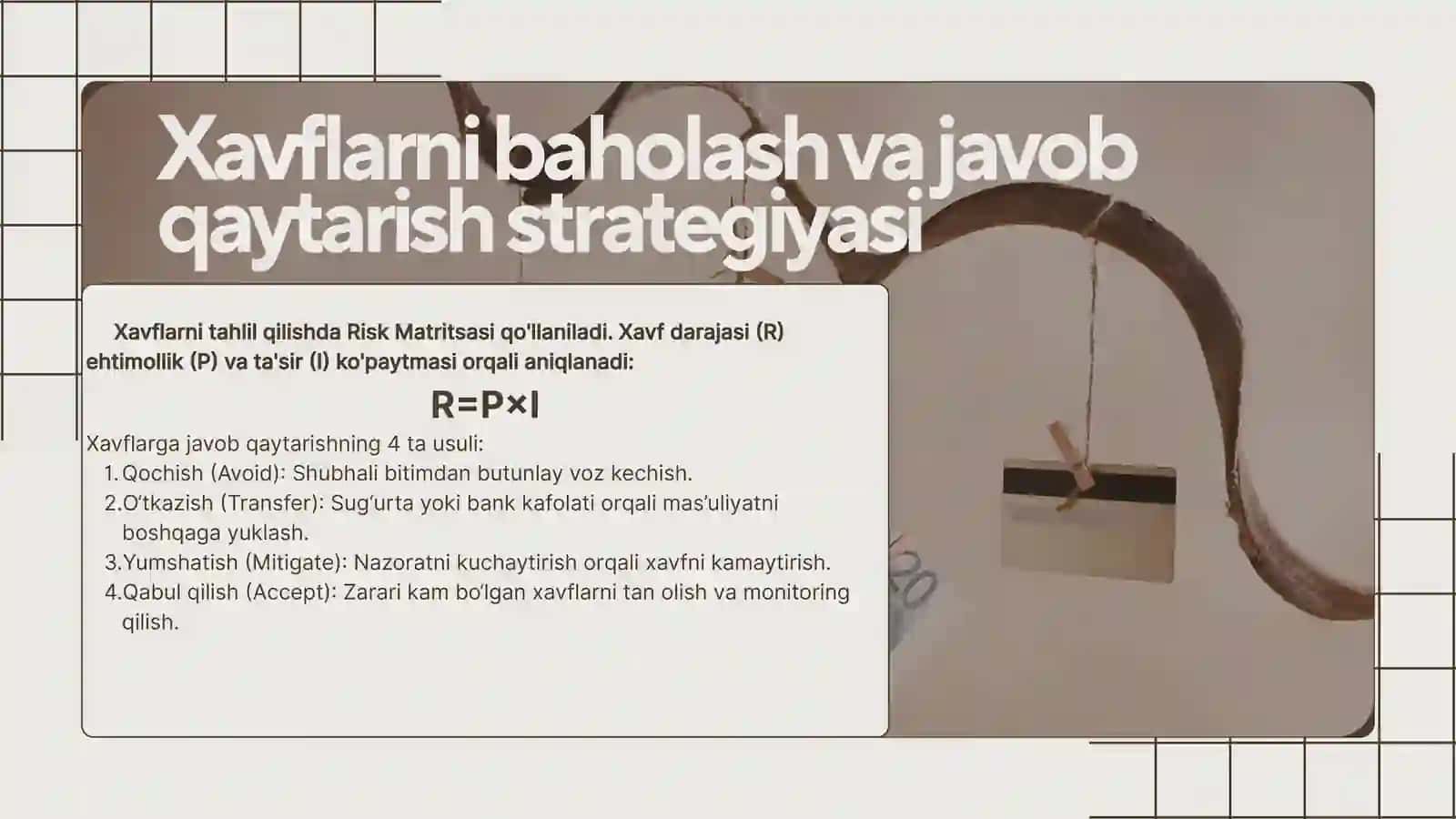 Davlat xaridlarida xavf xatarlarni boshqarish 4