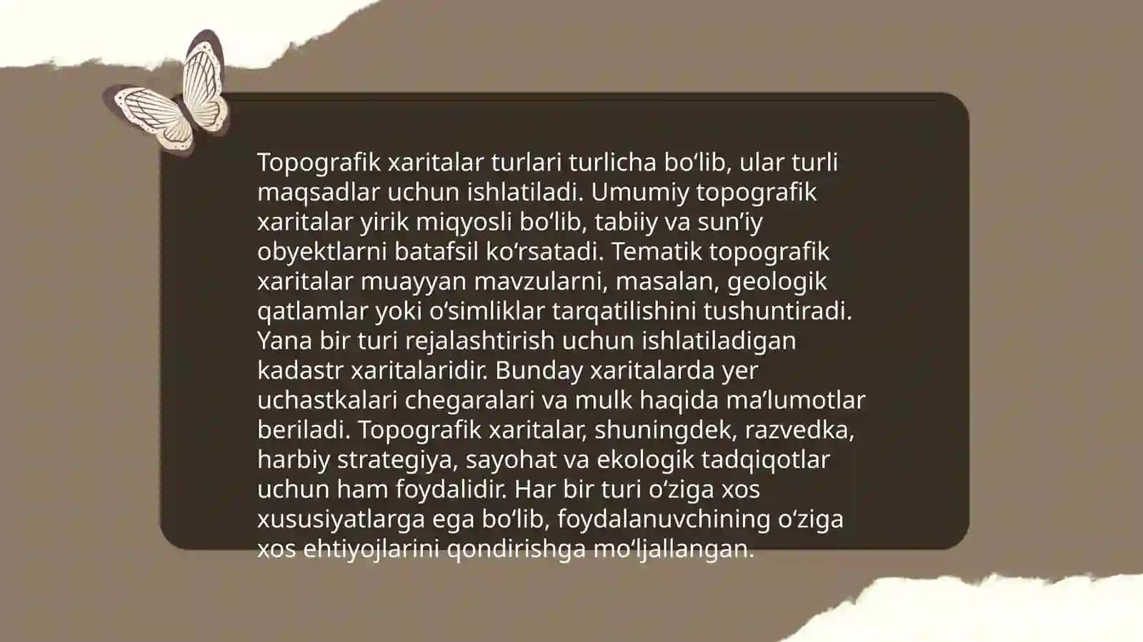 Tuproq va topografik omillar 4