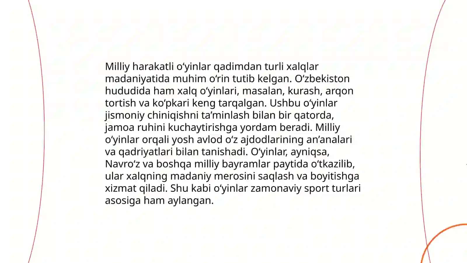 Milliy harakatli oʻyinlar va ularning qoidalari 4